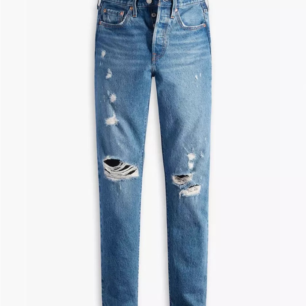 Classic Blue Levi’s 501 Skinny Jeans